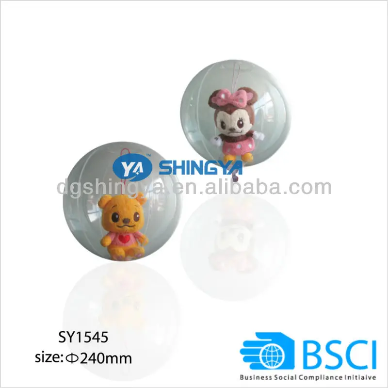 clear inflatable ball, beach ball, inflatable toys