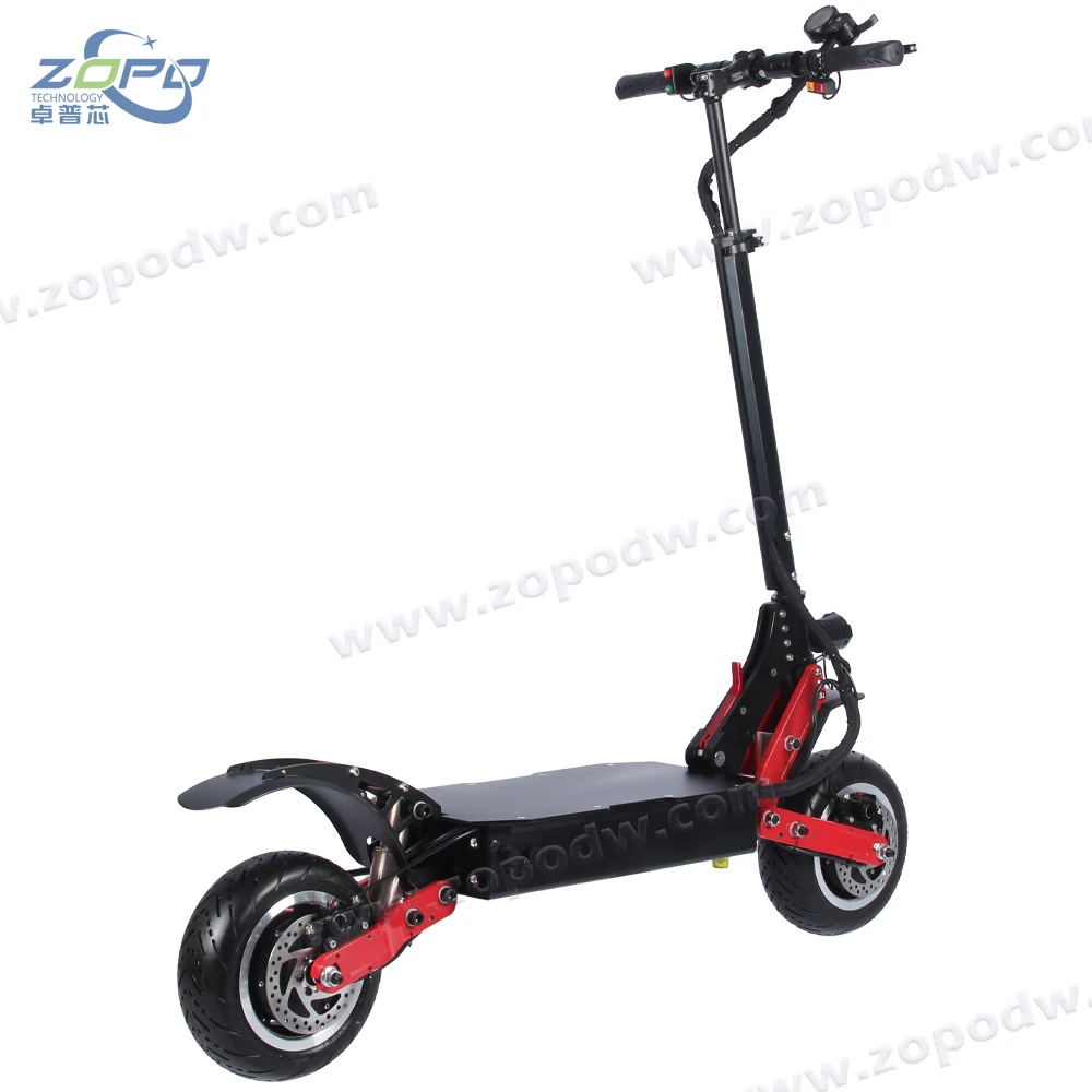 
60V 5600W dual motor powerful electric motorcycle scooters 11inch High Quality long range foldable off road tire and Road tire 