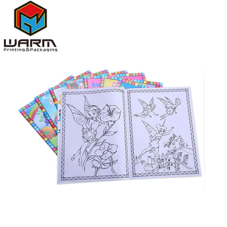 
children books Custom Printing Soft Cover Child Cartoon Coloring English Story Book comic manga books for kids 