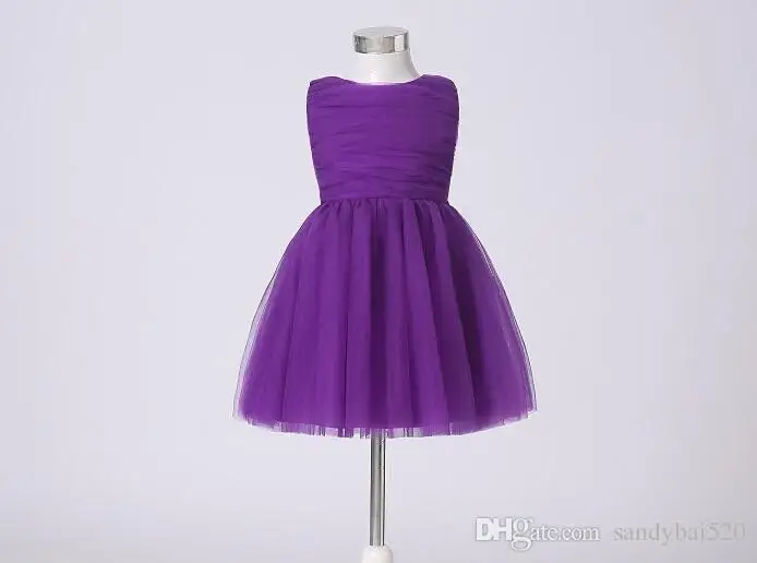 
Elegant purple tulle mom and daughter matching party dresses, new model family clothing latest design 