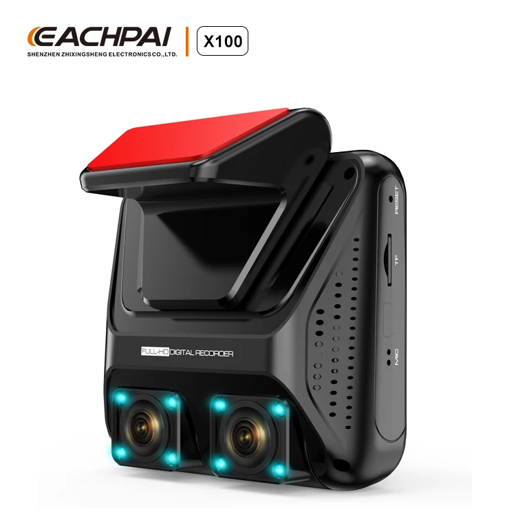 EACHPAI X100 Dash Cam Dual 1080P Night Vision Black Box DVR Car Camera WiFi GPS dashcam for taxi drivers