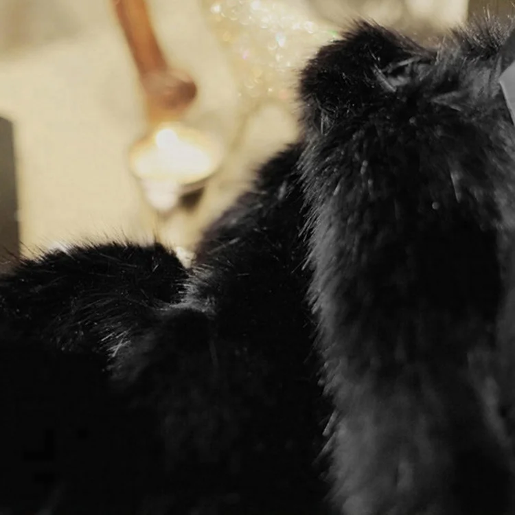 
wholesale faux short fur jackets kids girls winter warm coat 