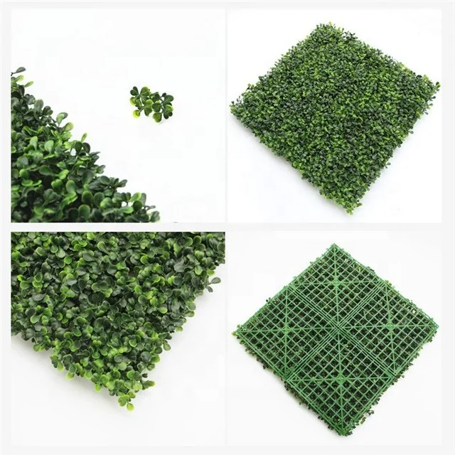 K-3065 High Quality Uv Protection Artificial Hedge Plant Grass Wall For Garden Decoration