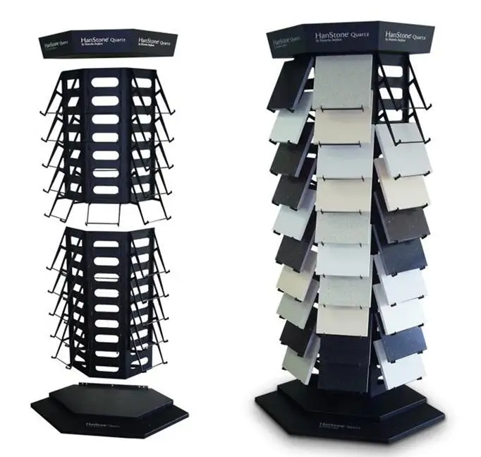 laminate tiles samples boards display stand