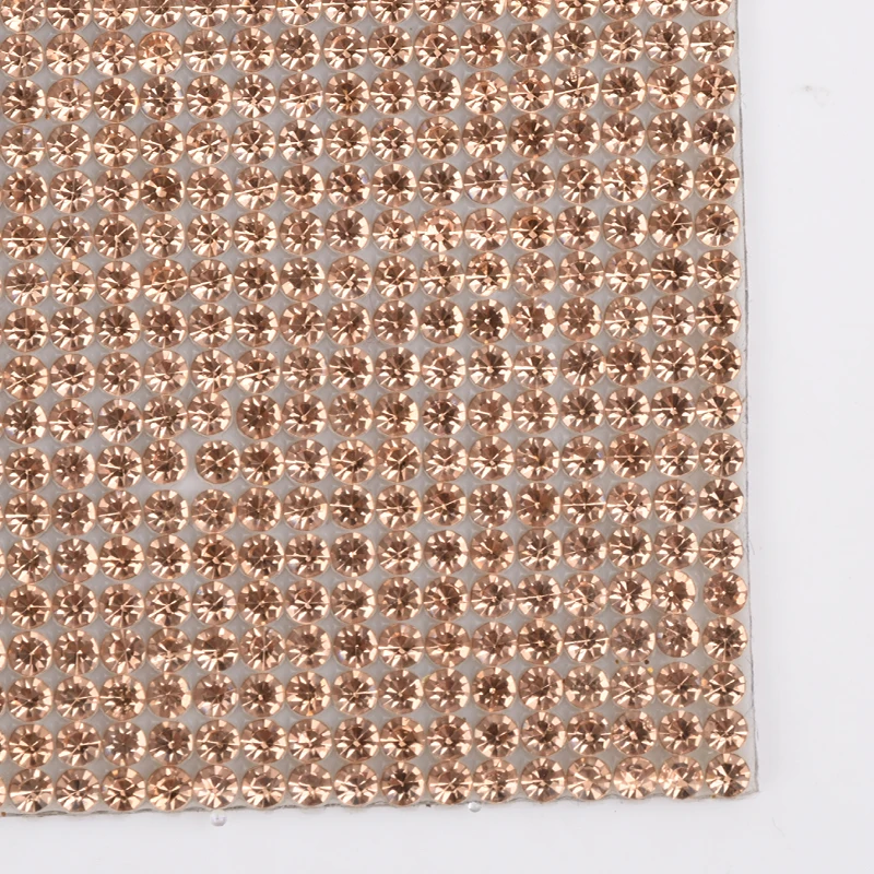 LOCACRYSTAL Высококачественная кристаллическая сетка, Алмазный стразы, клейкий лист