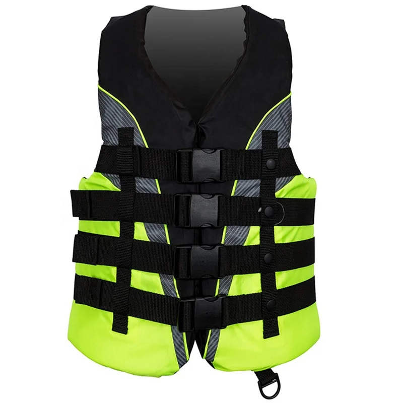 Wholesale Marine Sport Water Portable Fishing 150 Newton Adult Kayak Boating Life Jacket