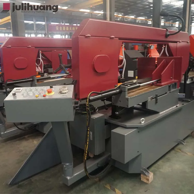 Hot Sale CE ISO Standard CNC Industrial Iron Steel Metal Angle Cutting 60 Degree Precision Band Sawing Machine for OEM/ODM