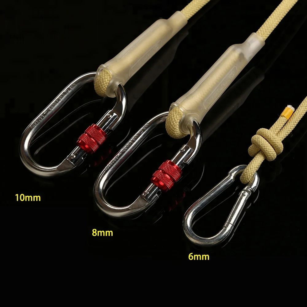 XINDA  8mm 10.5mm flame retardant static rope for escape