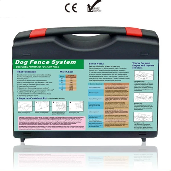 Best Beautiful High Quality Safe Wireless Outdoor Invisible Electronic Electric Pet Dog Fence Product Containment System for Dog