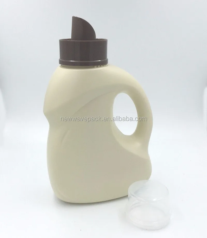 1L wholesale plastic fabric softener liquid laundry detergent bottle