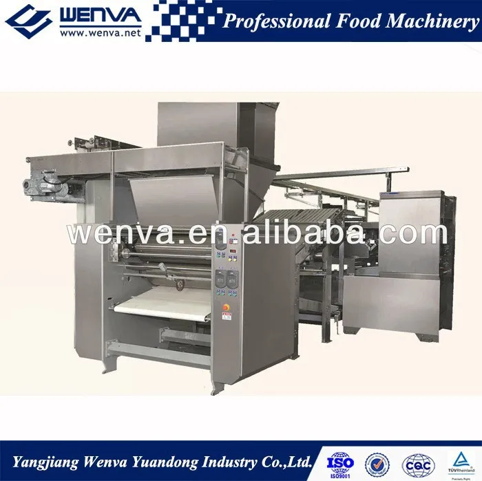 
Automatic dough sheeter for biscuit production line in food factory 
