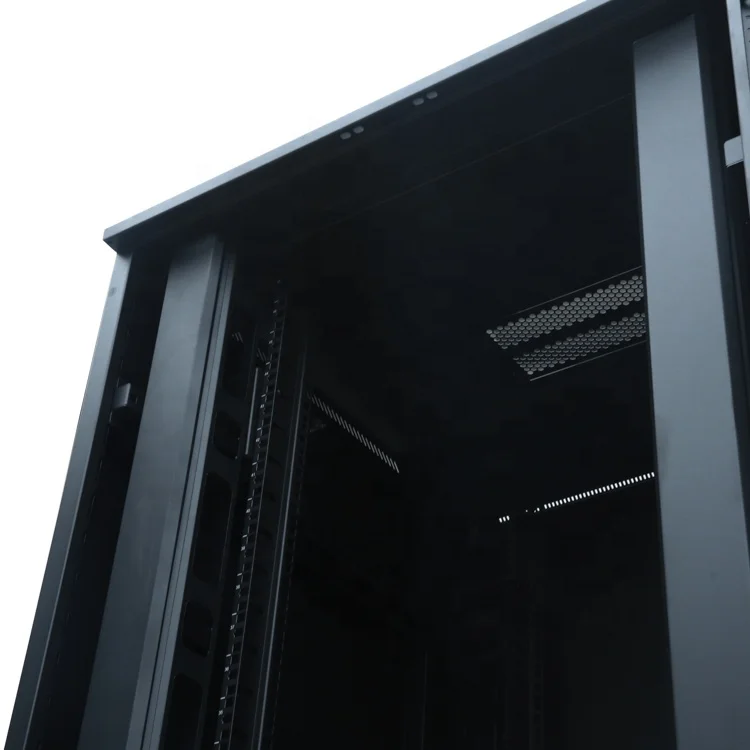 32U 42U 45U 47U floor cabinet metal enclosure for sever equipment with lockable door