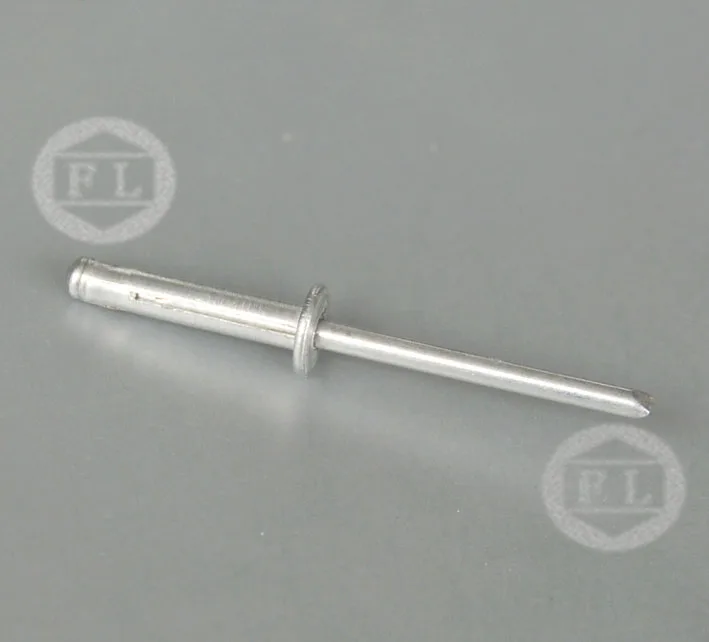 
DIN7337 Dome head open end blind rivet 