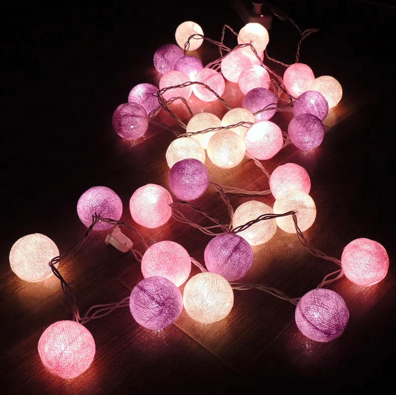  И формирующая листы для кровли 4 м 20led ватным тампоном USB аккумулятор DIY Свадебные украшения спальни светодиодная линейная