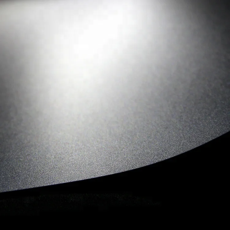 Transparent high transmittance light diffusing polycarbonate film  for LED light