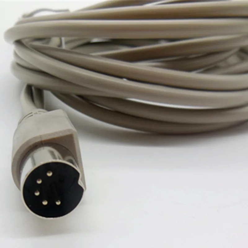 Medical cable 5 snap electrode lead wire for ECG equipment,ECG conductive electrode medical cable