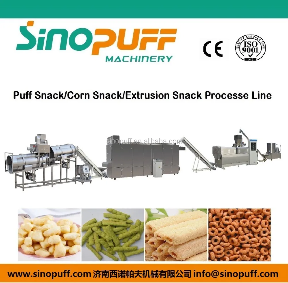 2d & 3d snack  pallet frying fryer processing line