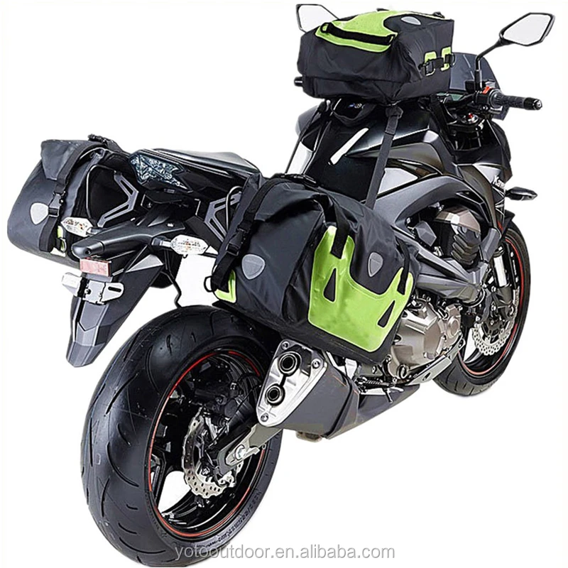 2019 Hot Sale PVC Tarpaulin Waterproof Motorcycle Side Tail Saddle Bag 25L for Cycling