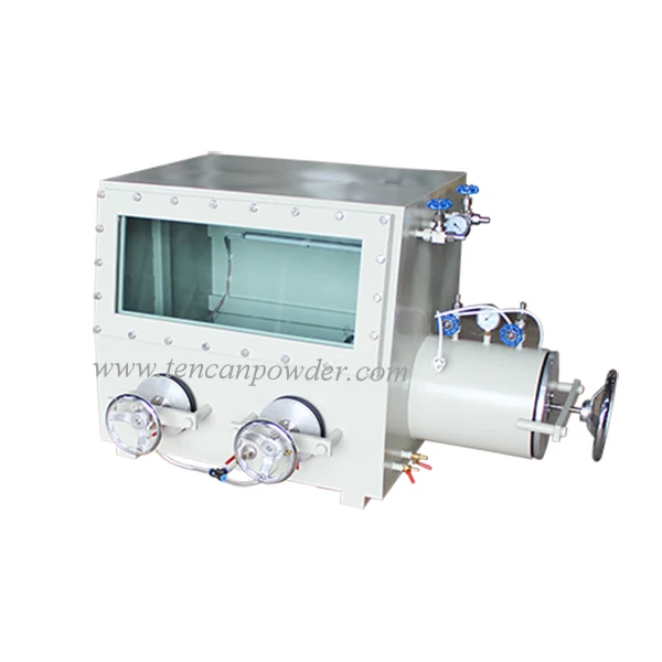 Китай Tencan лабораторное оборудование полный обзор нержавеющая сталь лабораторные вакуумные перчатки с вакуумным