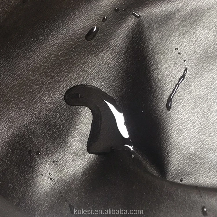 
china suppliers 50D 72F DTY thickness 0.45mm polyester knitted brushed pu lining fabrics soft healthy and waterproof 