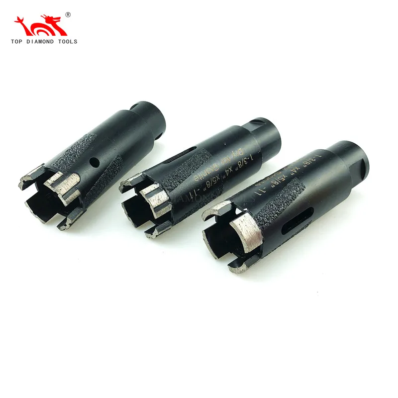 Hot Sale Diameter 35mm Diamond Core Drill Bits For Dry Drilling Granite Marble Hard Rock Stone
