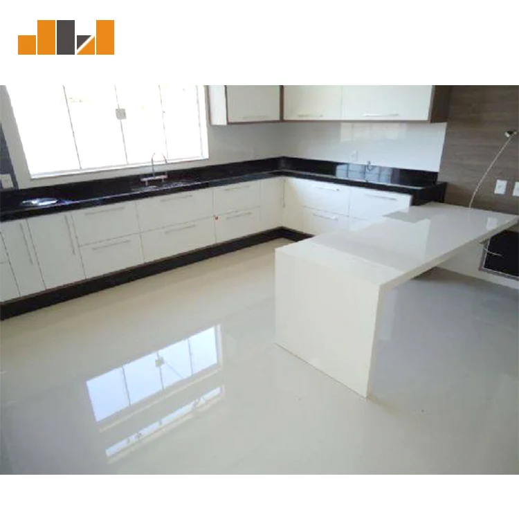 Custom polished white nano glass kitchen countertops kitchen islands table tops