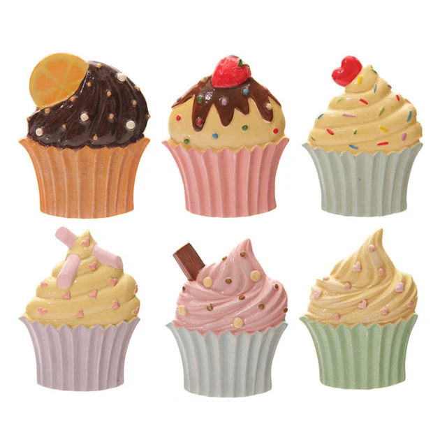 Cupcakes Resin New Design Fridge Magnet