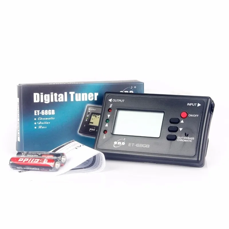 ENO дешевые тюнер, ET-68gb гитары и бас-тюнер, Оптовая торговля, в наличии, тюнер