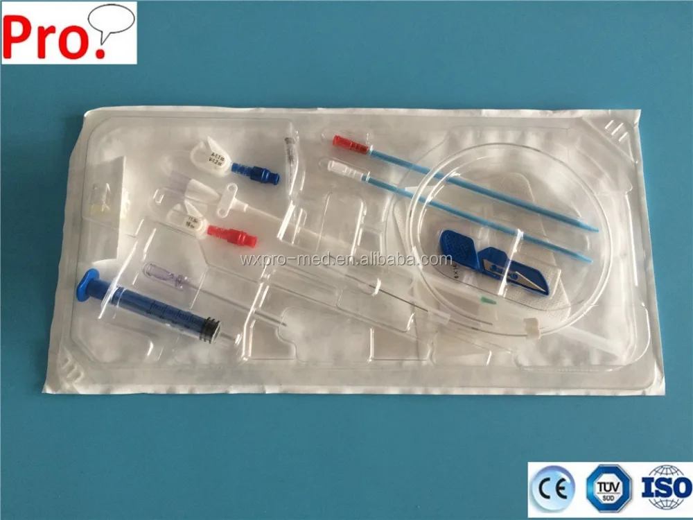 
CE/ISO 13485 PICC/Haemodialysis Catheter Kit 