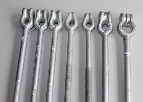 High quality Pole line hardware stay rod thimble eye anchor rod