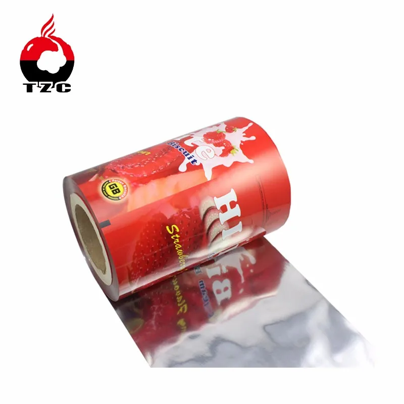 Алюминиевая фольга пластиковая упаковка ламинированная пленка рулон Гайка Упаковка