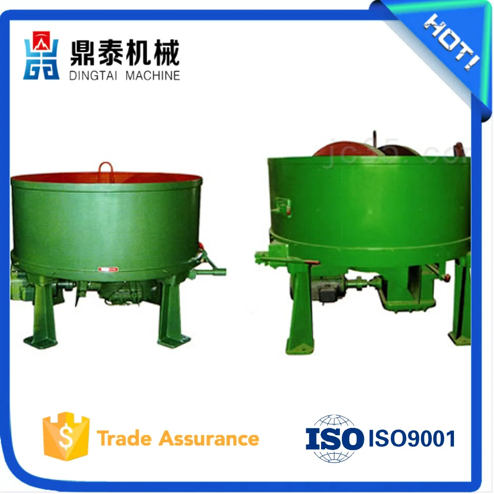 Roller type sand mixer, intensive sand mixer for foundry casting