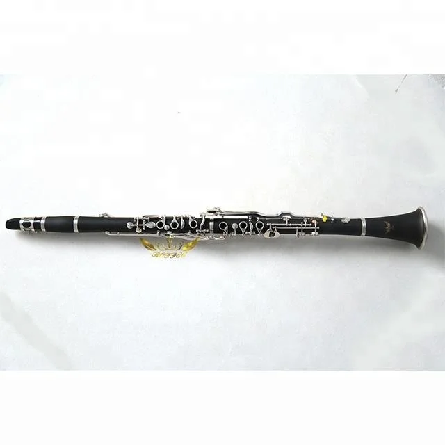 Musical instrument ABS body 17 keys nickel plated G tone clarinet