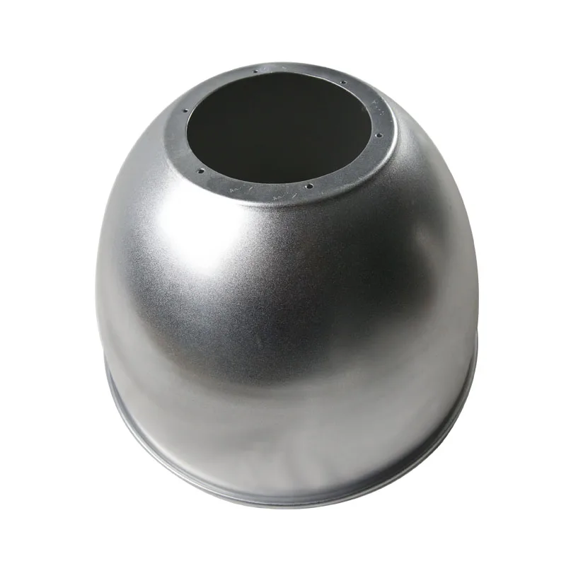 Modern Design round Aluminum High Bay Light Housing Cover Stainless Steel Metal Spinning and Fabrication