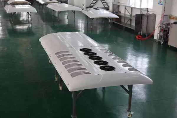 Ashok Leyland Bus 12v dc Air Conditioner Unit TKT-380PB