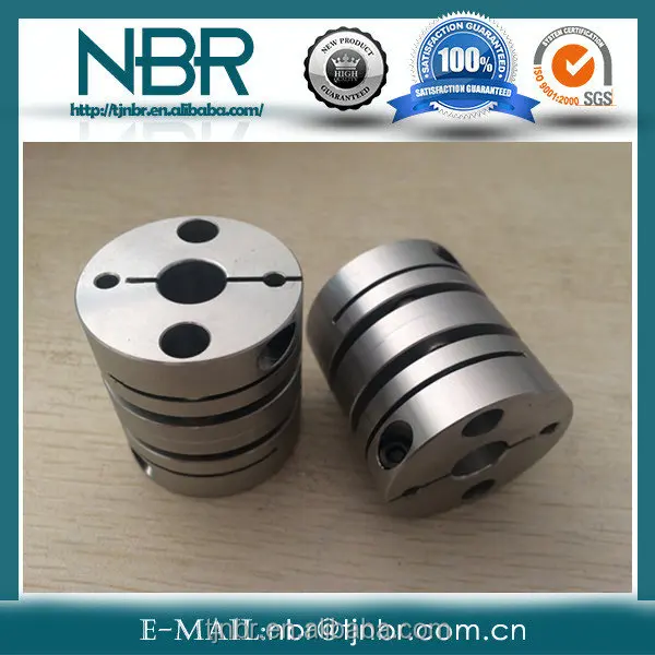 aluminum material coupling flexible coupling for shaft