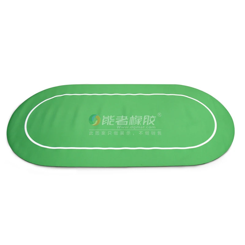 Поставщик, большое количество, разноцветный резиновый коврик для покерного стола