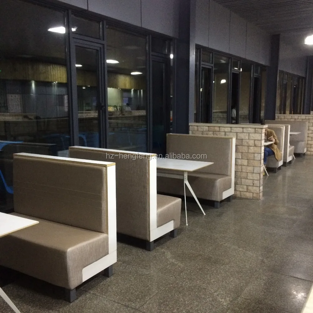 
Modern restaurant sofa booth seating 
