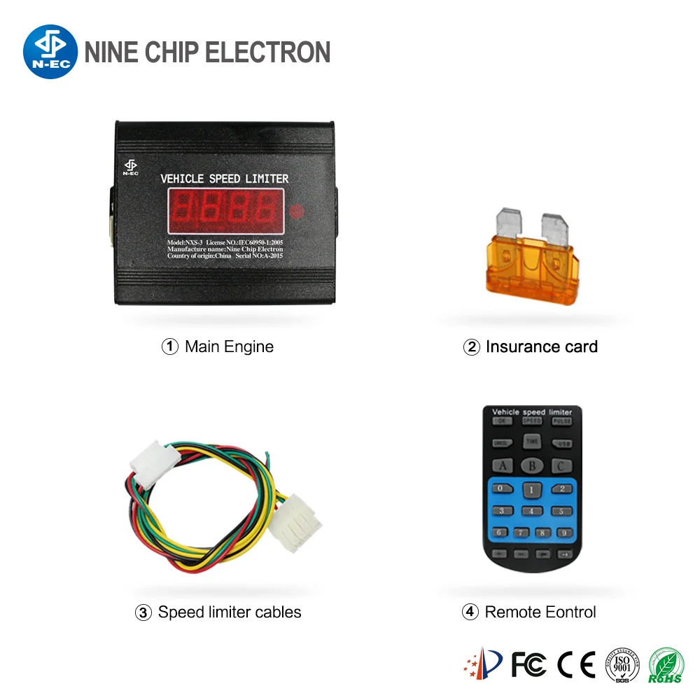 GPS electronic vehicle speed limiter car speed limit recorder truck overspeed limiter