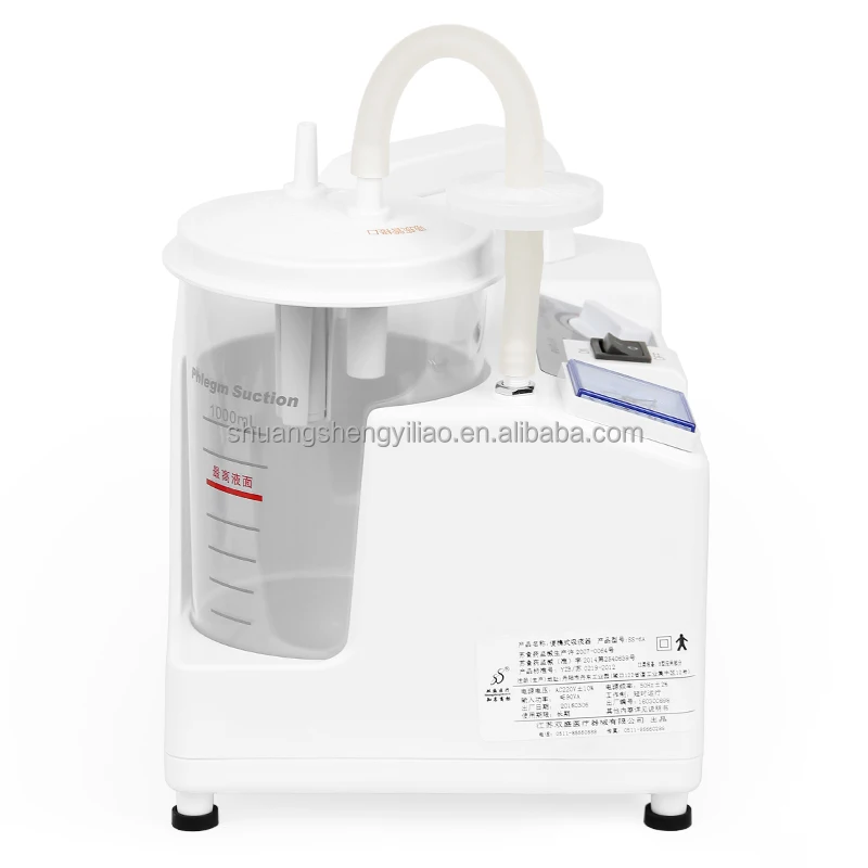 
Hygienic professional phlegm sputum aspirator device 