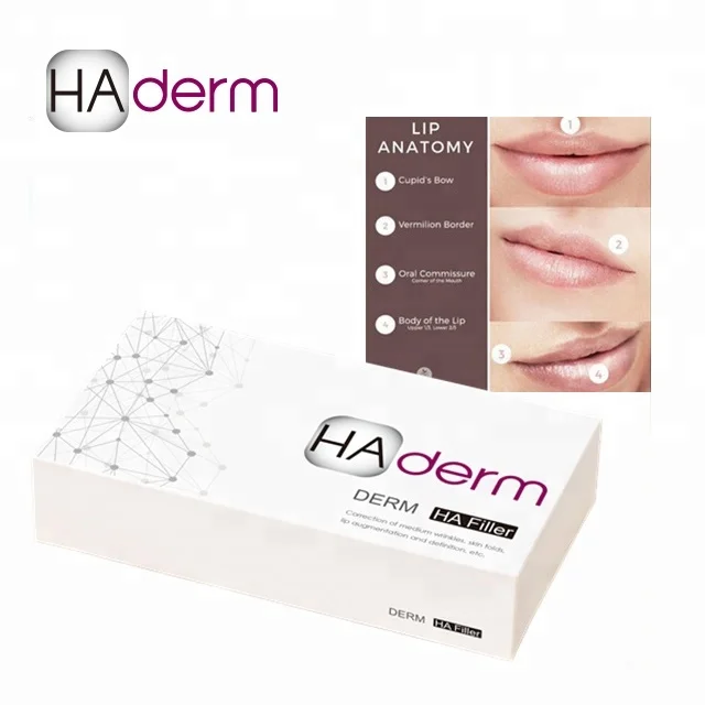  Горячая Распродажа CE HAderm 1 мл Гиалуроновая кислота для лица и