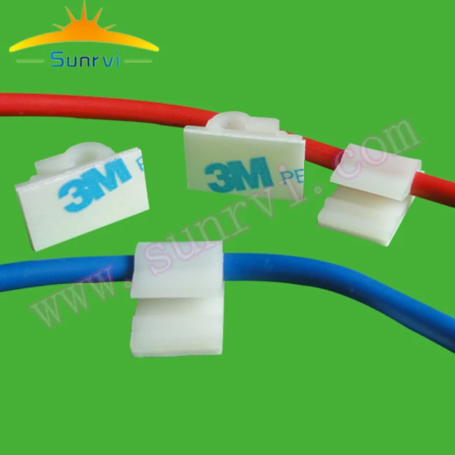 Adhesive Car Cable Clips Cable Winder Drop Wire Tie Fixer Holder Cord Organizer Management Desk Cable Tie Clamps