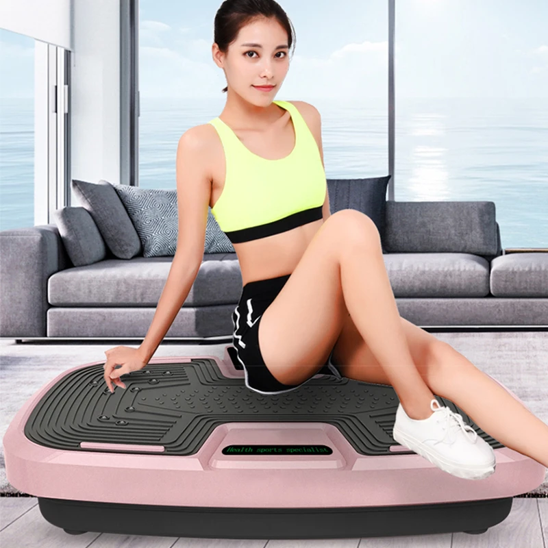 
home exercise lose weight gym equipment body building training fitness machine crazy fit massage vibration platform 