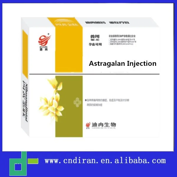 
Cold Fever Treatment Medicine / Flu Cold Medicine Antiviral Astragalan Injection 
