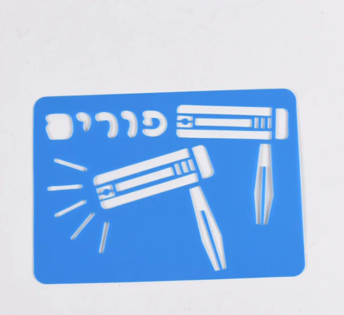 Детский цветной пластиковый трафарет для рисования, для бумажного экрана, для скрапбукинга