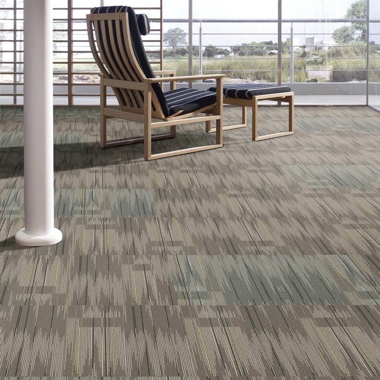 
PVC Backing office user Square Carpet Tiles 