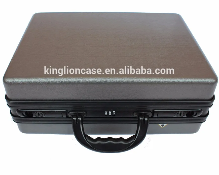 Professional Aluminum Tool Case Waterproof Travel Box Kits With Foam Carrying Briefcase