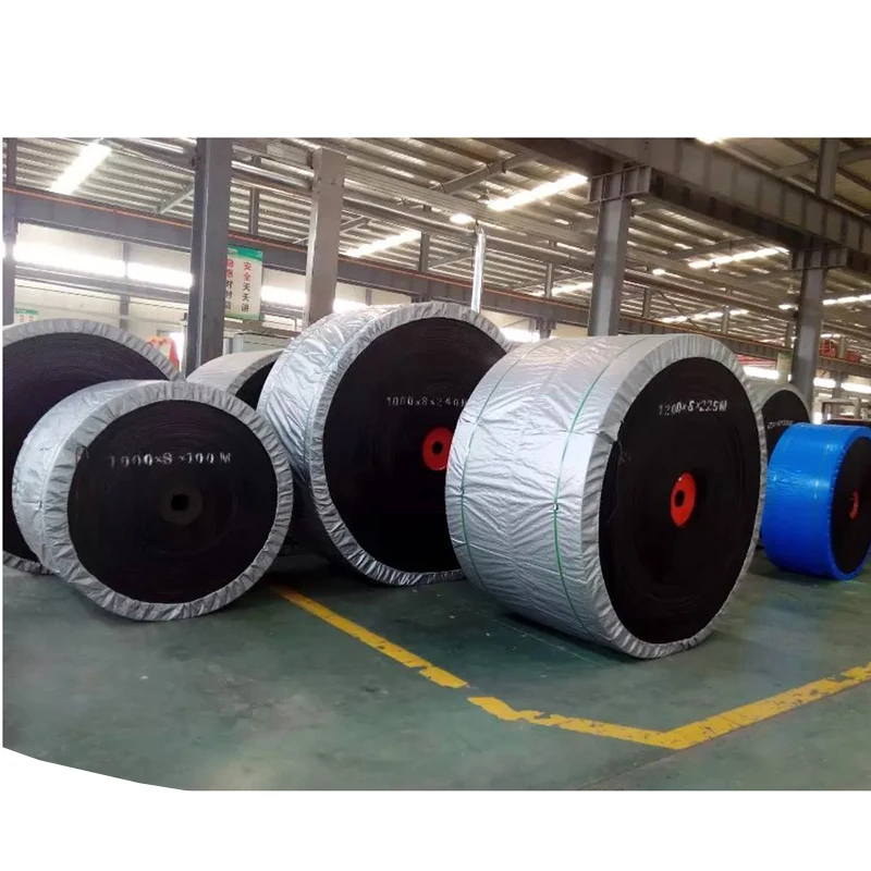 
4 ply rubber conveyor belt for coal mining plant 