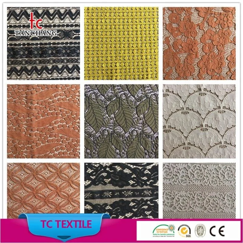 factory wholesale fancy lace fabric market in dubai for clothing LSML3024