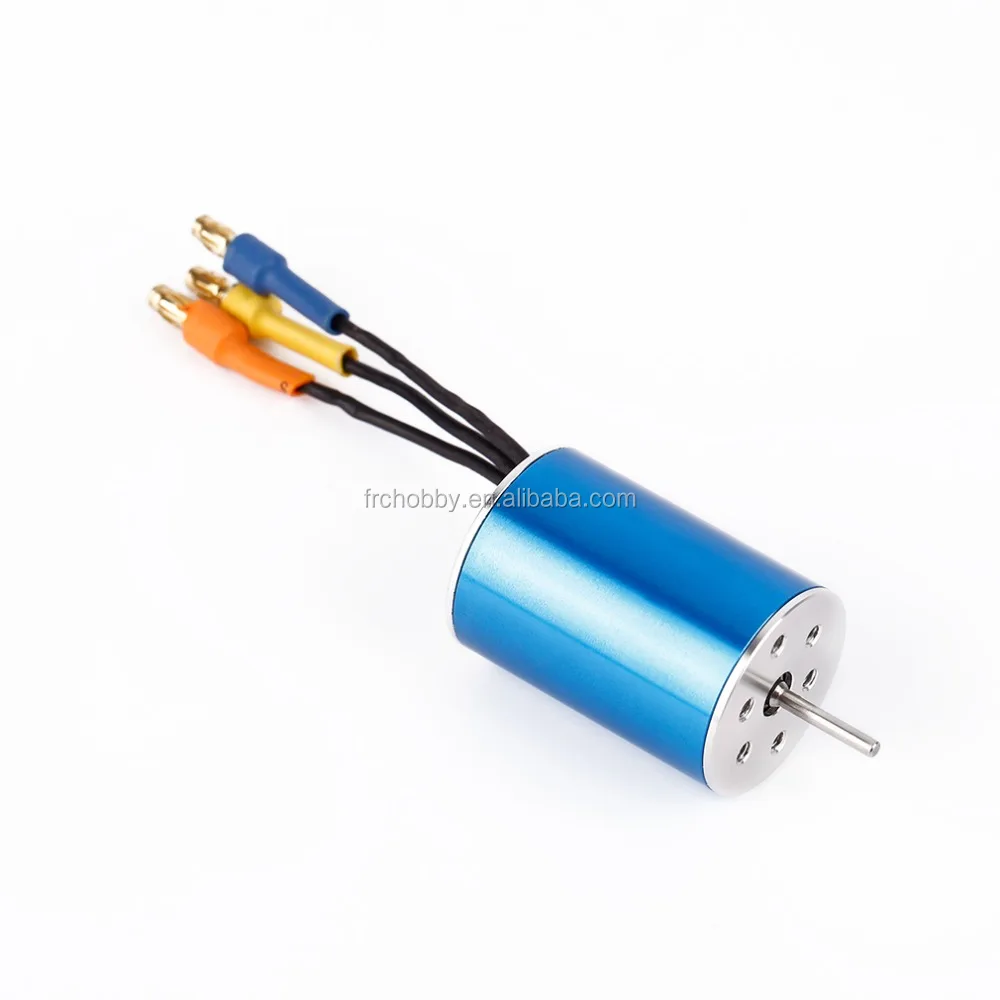 Бессенсорный бесщеточный двигатель 2435 4800KV 4P + бесщеточный ESC 25A для радиоуправляемого автомобиля 1/16